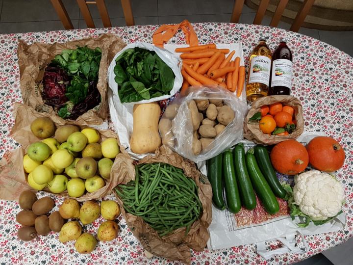 Paniers de Fruits et Légumes